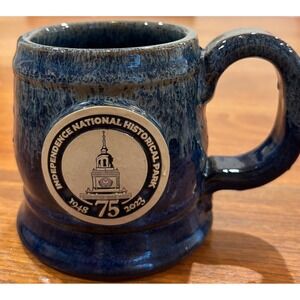 Sunset Hill Stoneware Independence National Historical Park 75th Anniversary Mug